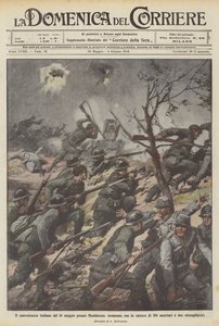 Der italienische Gegenangriff vom 14. Mai bei Monfalcone, endete mit der Gefangennahme von 254